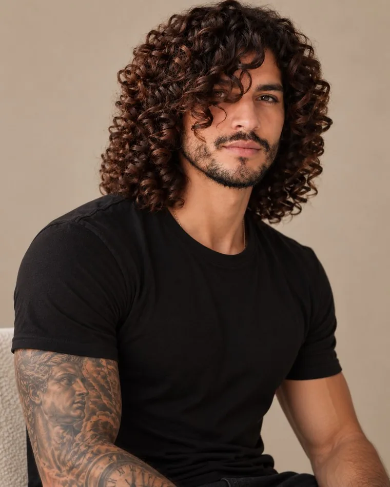 Diffused and defined blowout — smooth, frizz-free, defined natural curls